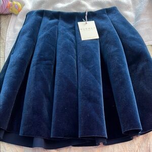 LC Lauren Conrad Navy Mini Skirt